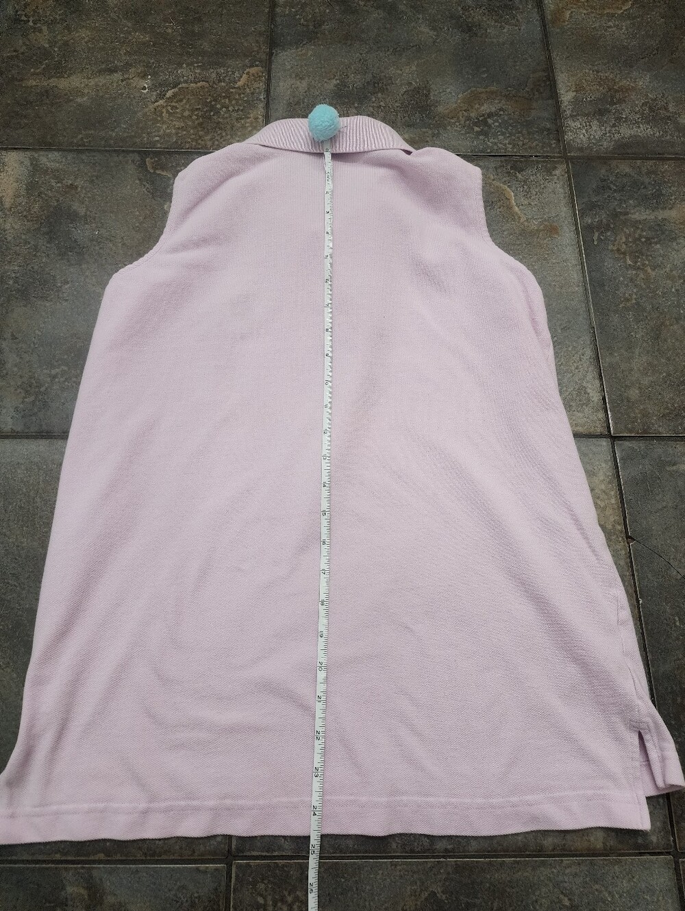 Vintage 90s Disney Golf Collection Women's Medium Minnie Sleeveless Polo Shirt - Picture 8 of 8